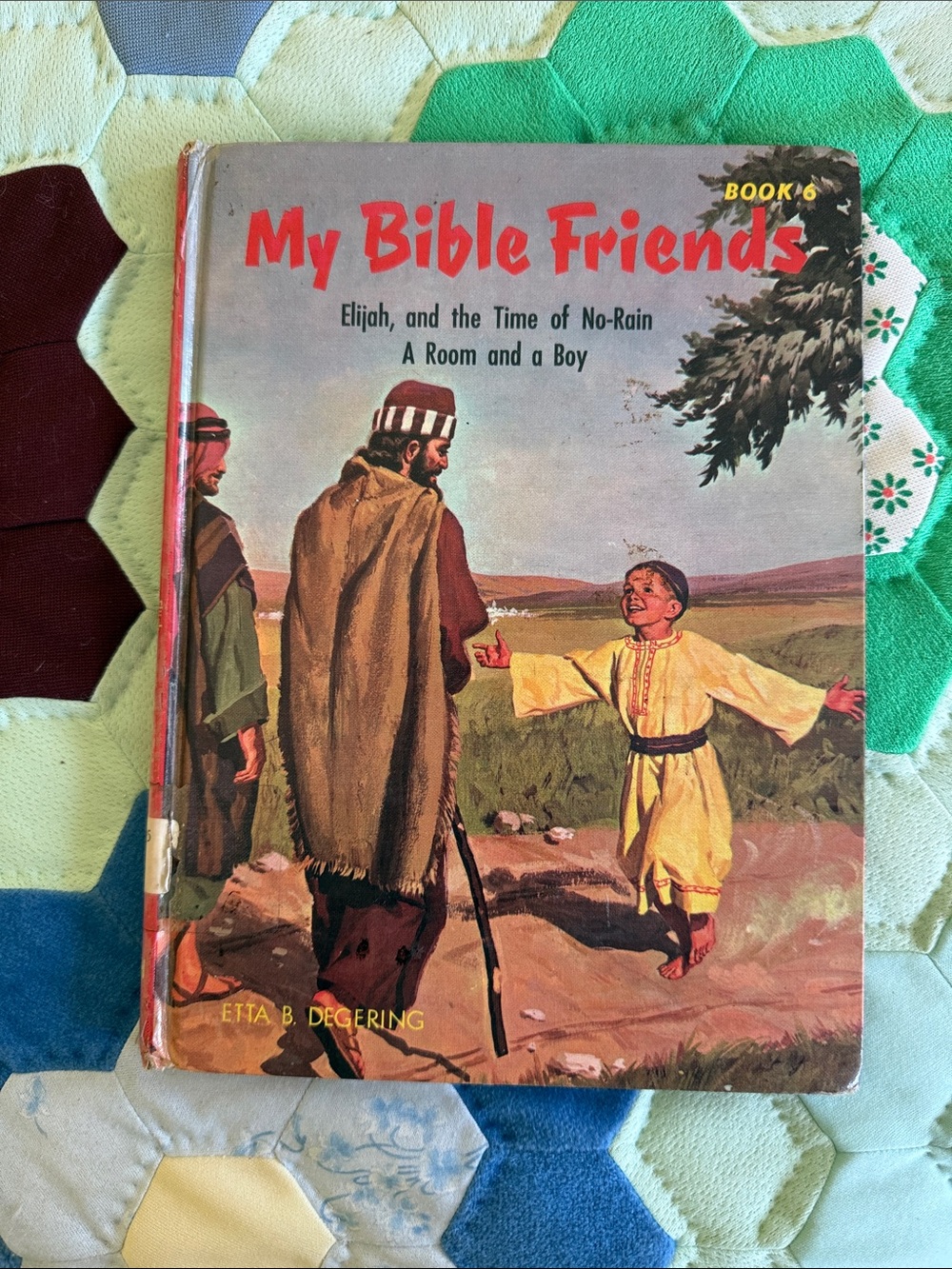 My Bible Friends Book 6 - Yellow Illustrated Children's Bible Storybook